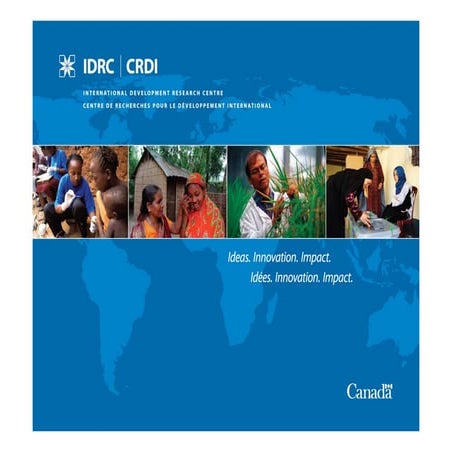 Presentación International Development Research Centre - IDRC 