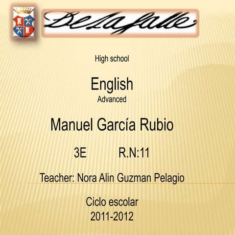 my goals presentation