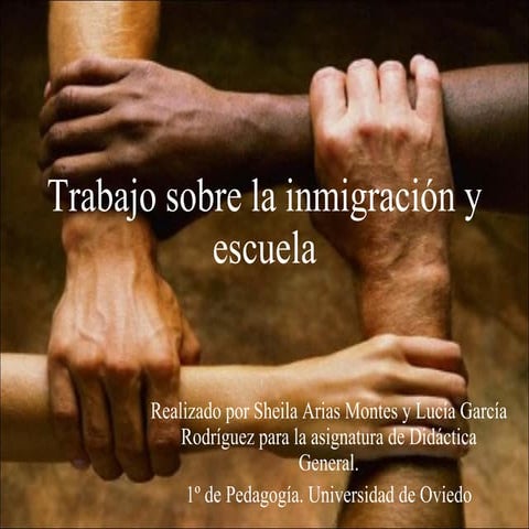 Presentación inmigración