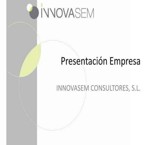 Presentación innovasem