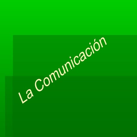 Presentación procesos de comunicación