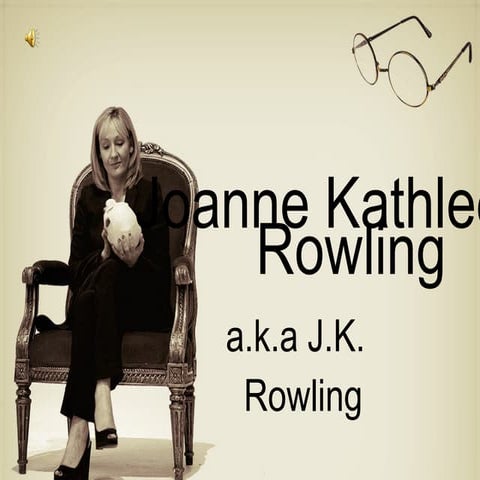Presentación Jk Rowling