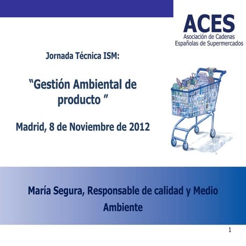 Presentación jornada ism aces