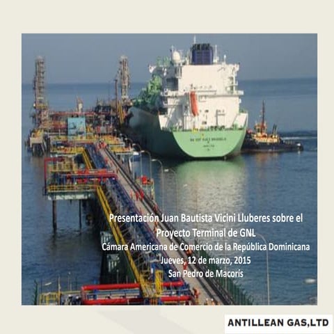 Presentación juan vicini en san pedro