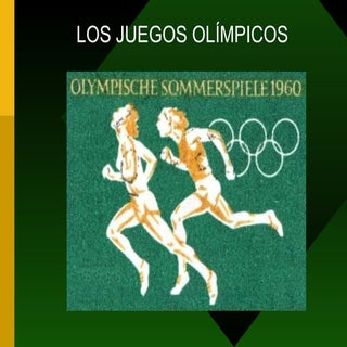 Presentación juegos olimpicos