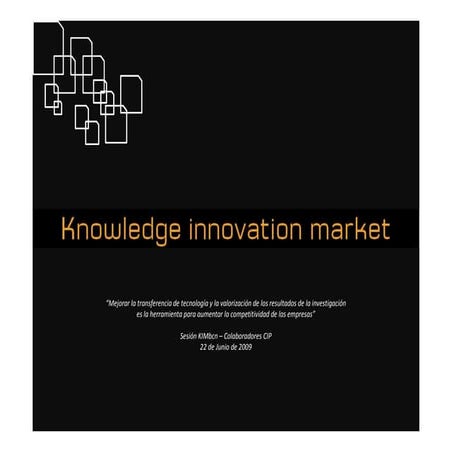 Knowledge Innovation Market