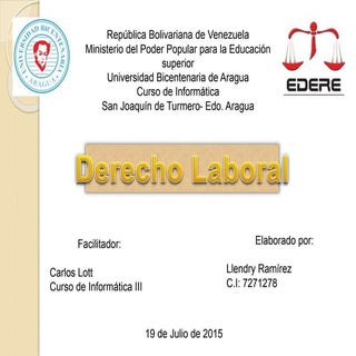 Derecho Laboral