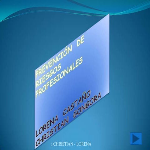 prevencion de accidentes de trabajo