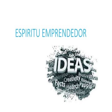 Taller espiritu emprendedor 1. | DOCX
