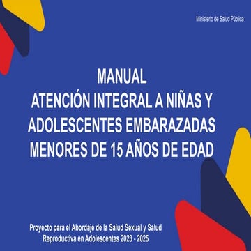 Presentación MAINAEM 15 años - manual de atencion integral a niños | PPTX