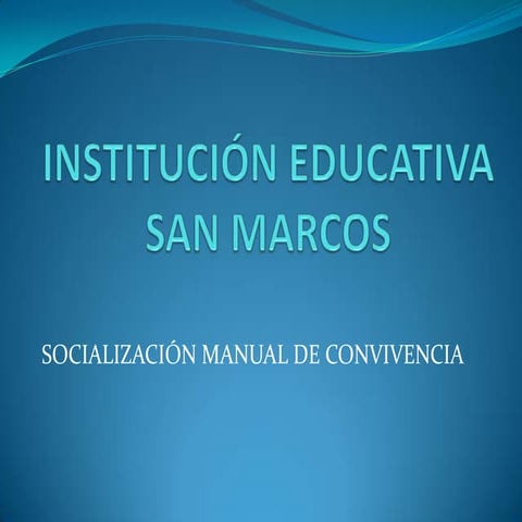 Presentación manual de convivencia insesam