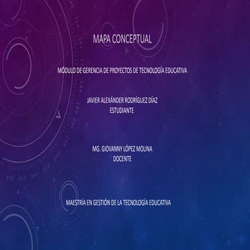 Presentación mapa conceptual