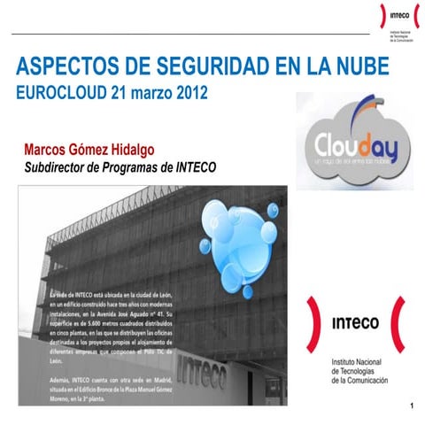 Aspectos de seguridad en la nube