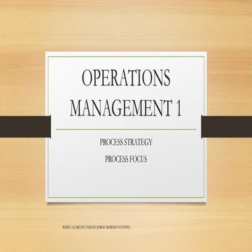 Presentación marta y jorge process strategy