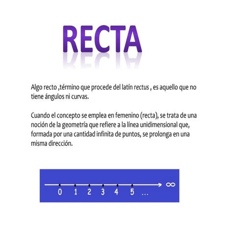 Rectas