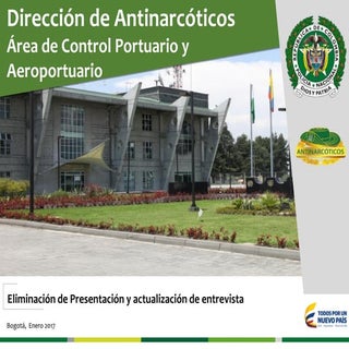 Presentación Policía Antinarcóticos...