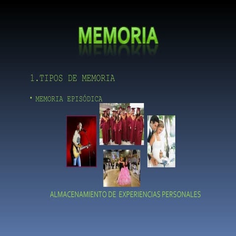 Presentación memoria