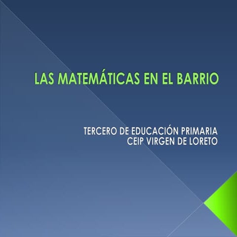 Presentación mi barrio | PPTX