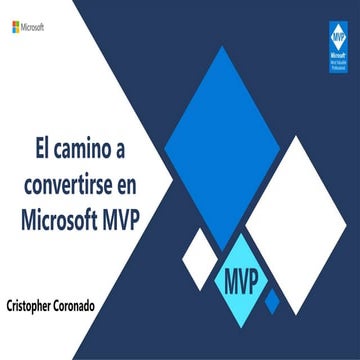 Que es el programa Microsoft MVP.pptx