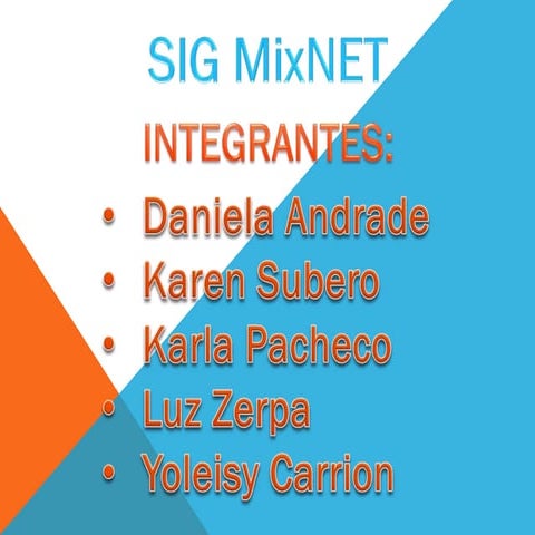 Presentación mix net | PPTX