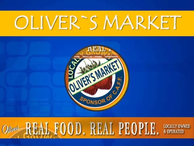 PresentacióN Olivers Market