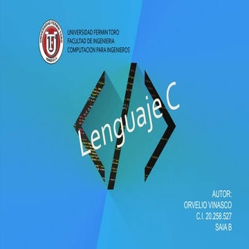 Presentación orvelio vinasco