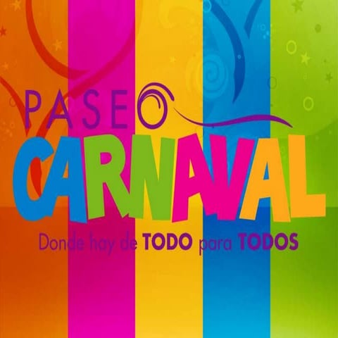 Presentación Paseo Carnaval Centro Comercial