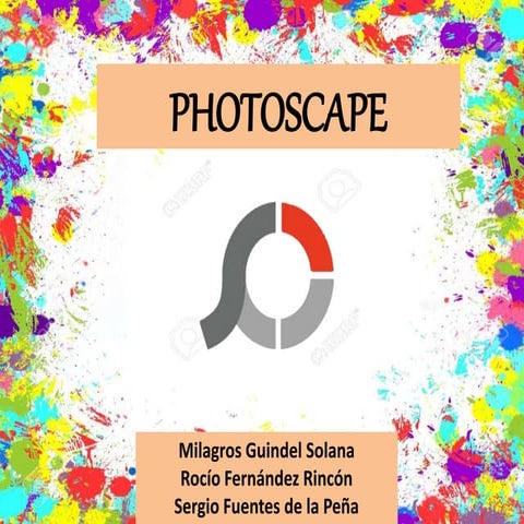 Presentación photoscape
