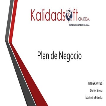 Presentación planes de negocio estrella sierra