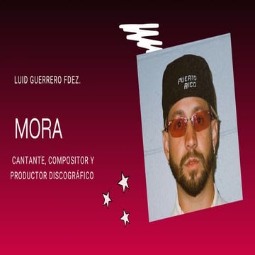 mora, cantante puertorriqueño el mejon de to | PDF