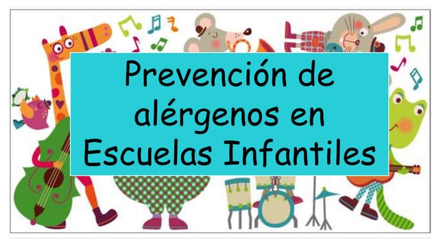 Presentación prevención alérgenos