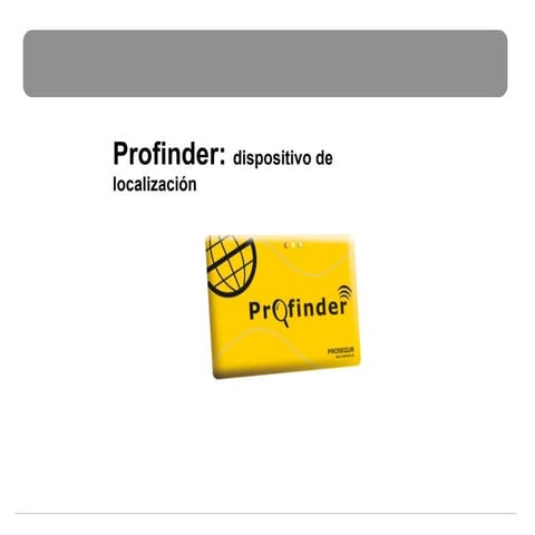 Presentación Profinder