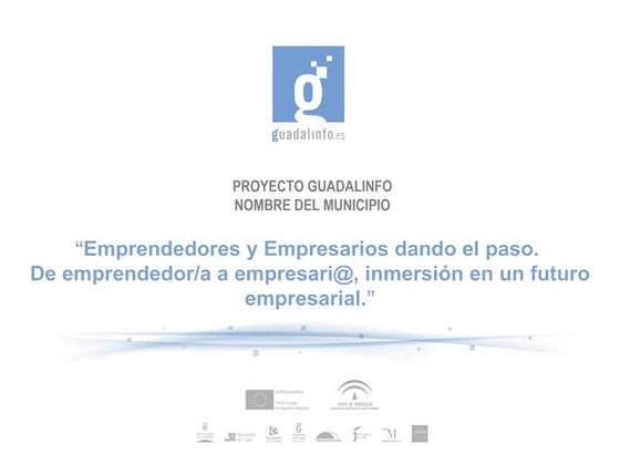 Presentación Proyecto Centro Guadalinfo Almensilla (Sevilla)