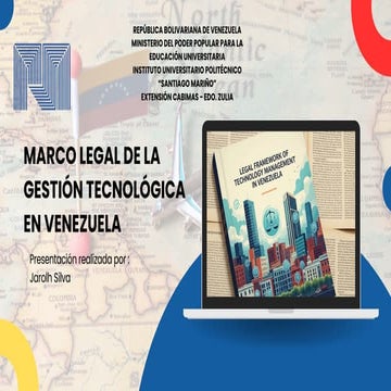 Marco legal de la gestión tecnológica en Venezuela | PDF