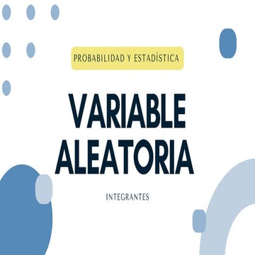 Variable Aleatoria, Estadistica descriptiva