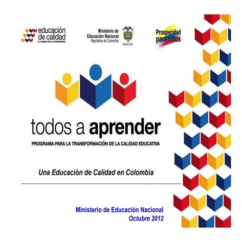 PTA.  PROGRAMA  PARA LA TRANSFORMACIÒN DE LA CALIDAD EDUCATIVA