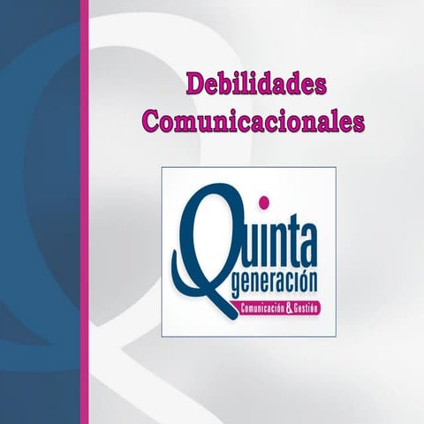 Presentación quinta generación