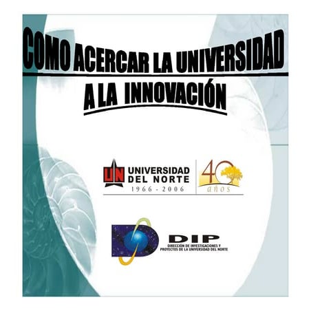 Foro Innovación y Educación Superior: Presentación Raimundo Abello - Universi...