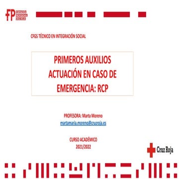 PRESENTACIÓN RCP para todos los públicos | PDF