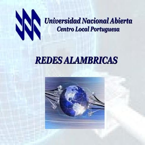 Redes Alambricas