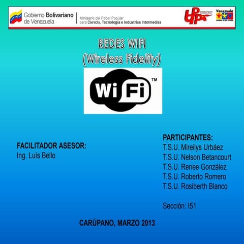 Presentación redes wi fi