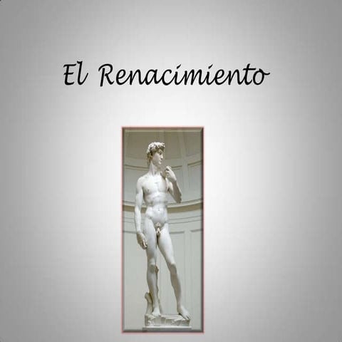 Introducción al Renacimiento