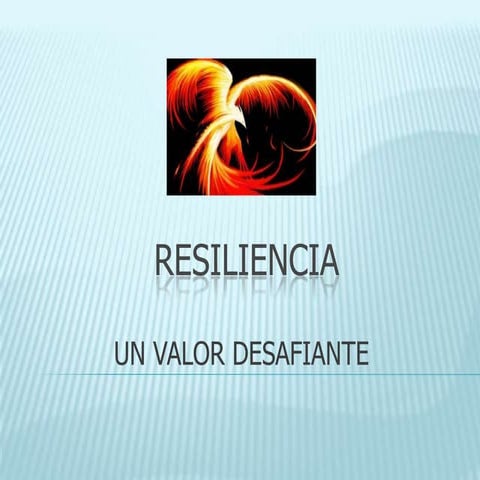 Presentación resiliencia