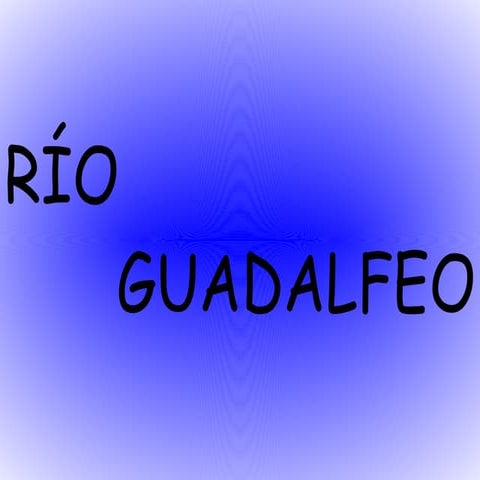 Presentación rio guadalfeo