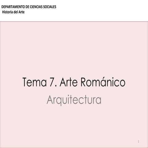 Presentaciónrománico