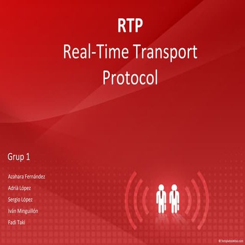 RTP -- Real-time Transport Protocol | PPT