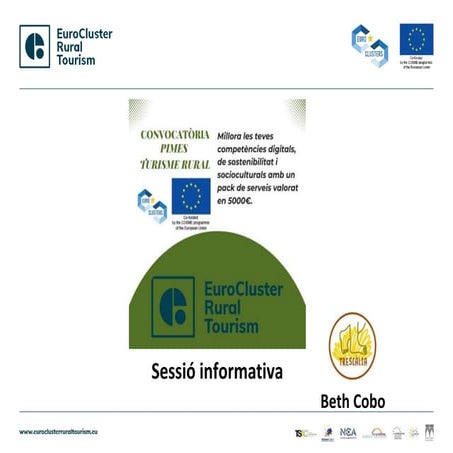 Programa para pymes - Eurocluster Rural Tourism | PPTX