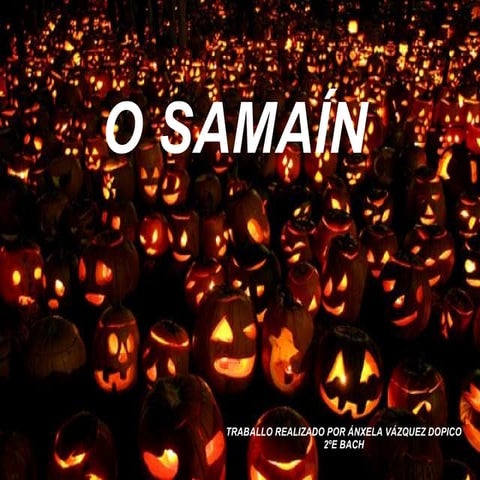 Presentación Samaín (Historia de Galicia- Octubre2015) | ODP