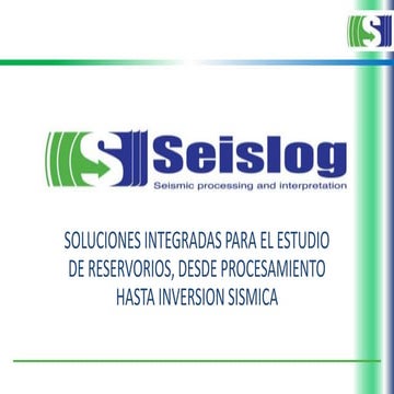 Presentación seislog 2011 updated febrero 2 2015 | PPTX