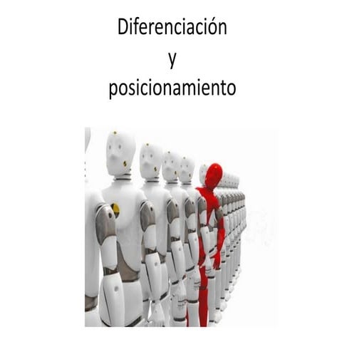 Diferenciación y posicionamiento